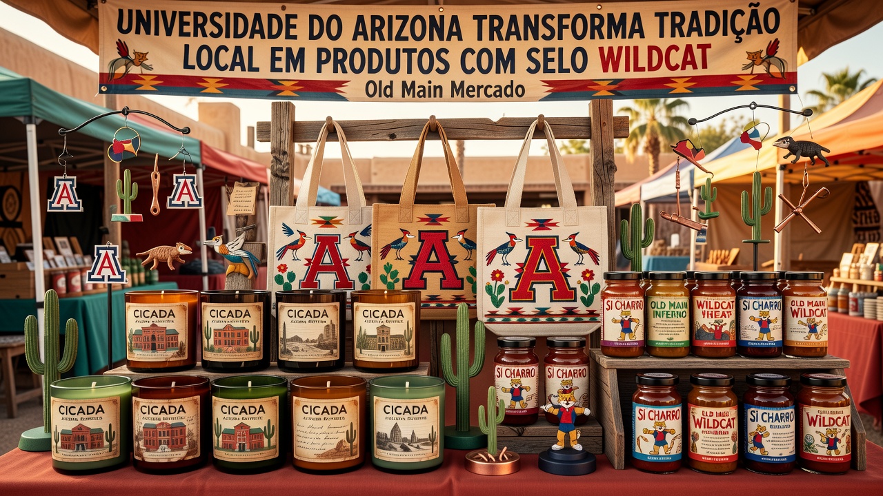 Universidade do Arizona Transforma Tradição Local em Produtos com Selo Wildcat